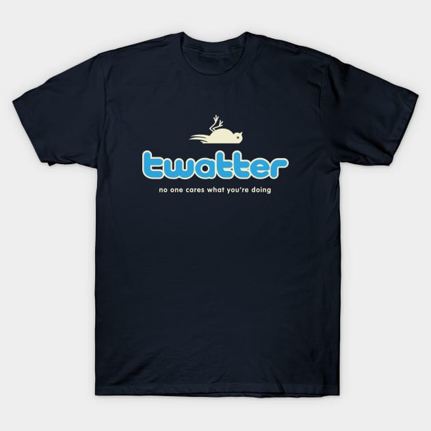 Twatter, Social media T-Shirt by BOEC Gear